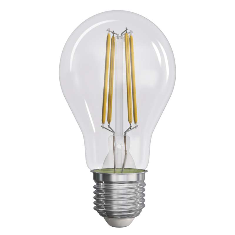 Emos LED žárovka Filament A60 8,5W E27 teplá bílá, stmívatelná