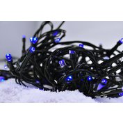 LED vánoční řetěz  20 LED, 3m, na baterie, modrý, SOLIGHT