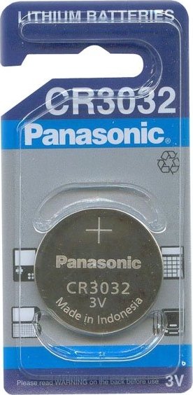Baterie Panasonic CR3032 Baterie Panasonic CR-3032 1ks, 8591849061458, lithiová baterie