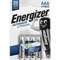 Baterie AAA/FR03 ENERGIZER Ultimate LITHIUM 4 ks (blistr)