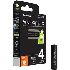 Baterie AAA/HR03  930mAh Panasonic ENELOOP PRO, 4 ks (blistr)