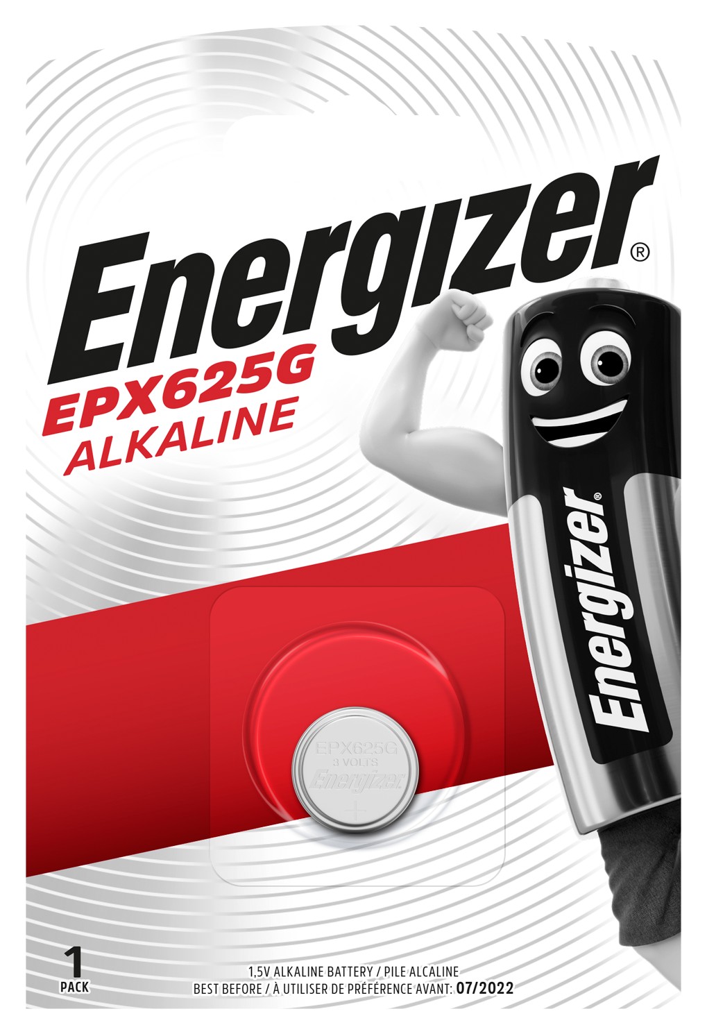 Baterie EPX625 ENERGIZER, 1 ks (blistr)