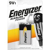 Baterie 9V ENERGIZER Alkaline Power, 1 ks (blistr)