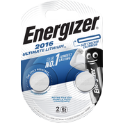 Baterie CR2016 ENERGIZER Ultimate Lithium 2 ks (blistr)