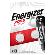 Baterie CR2025 ENERGIZER, 2 ks (blistr)