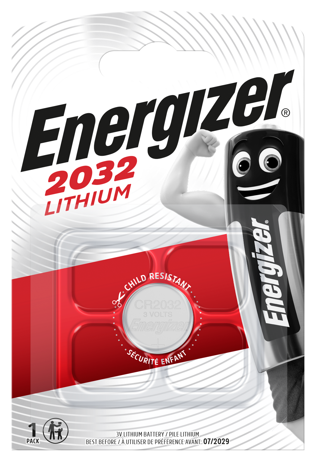 Energizer Lithium CR2032 LITHIUM CR2032 ENERGIZER, baterie 3V