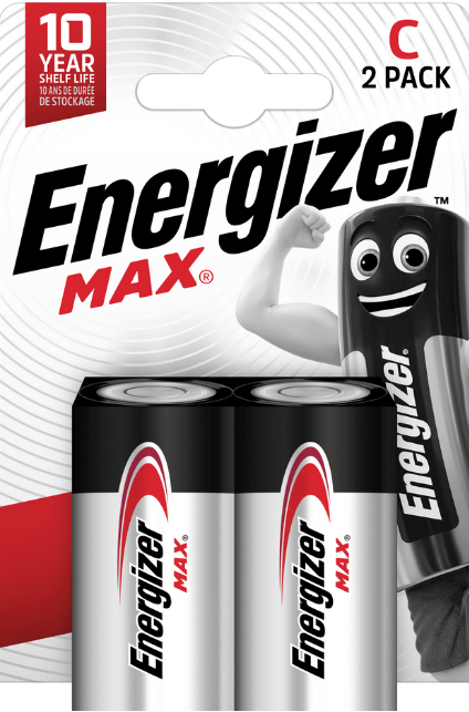 Baterie Energizer MAX LR14 C 2 ks (blistr) Baterie Energizer MAX LR14 C 2 ks (blistr)