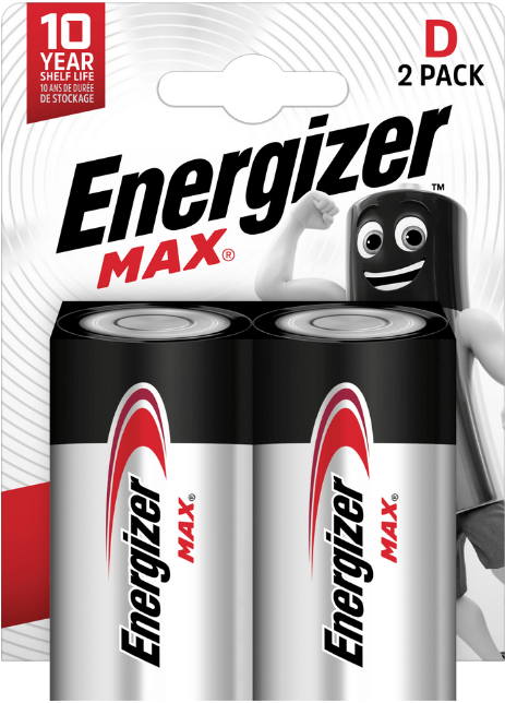 Baterie Energizer MAX LR20 D 2 ks (blistr) Baterie Energizer MAX LR20 D 2 ks (blistr)