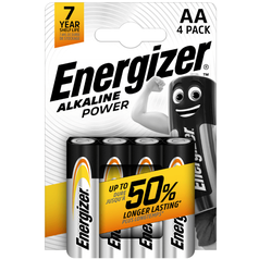 Baterie AA/LR6 ENERGIZER Power, 4 ks (blistr)