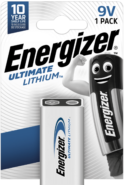 Baterie Energizer LITHIUM 9V 1 ks Lithiová baterie 9V, Energizer