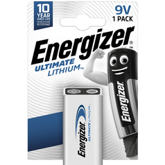 Baterie 9V ENERGIZER Ultimate Lithium 1 ks (blistr)