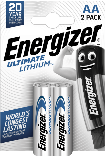 Energizer Ultimate Lithium AA (L91) 2ks FR6 Energizer Ultimate Lithium 2ks