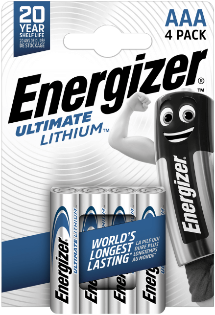 Energizer Ultimate Lithium AAA FR03 4 ks AAA Energizer lithium, L92