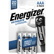 Baterie AAA/FR03 ENERGIZER Ultimate LITHIUM 4 ks (blistr)