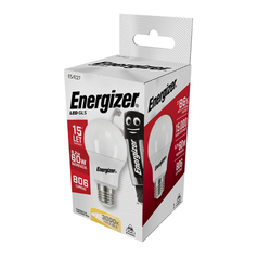 LED žárovka 8,2W (60W) E27 ENERGIZER, teplá bílá