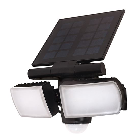 Solight WO772LED LED solární osvětlení se senzorem, 8W, 600lm, Li-on