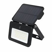 LED solární světélko se senzorem, 6W, 660lm, 3CCT, Li-Ion, Solight