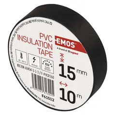 Izolační páska PVC 15mm/10m černá