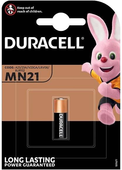 Baterie A23/MN21 DURACELL Security, 1 ks (blistr)