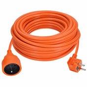 Prodlužovací kabel 1 zásuvka 20m, průřez 3x1,5mm2, oranžová, SOLIGHT