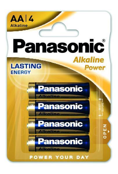 Panasonic Alkaline Power AA, 4 ks