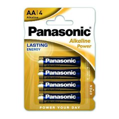 Baterie AA/LR6 Panasonic, 4 ks (blistr)