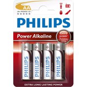 Baterie AA/LR6 PHILIPS Power Life, 4 ks (blistr)