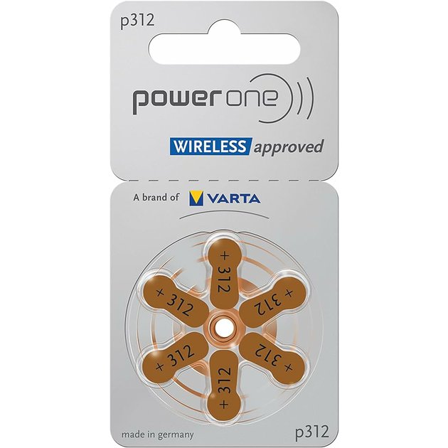 PowerOne-P312-baterie-do-sluchadel-6-ks-wireless-approved