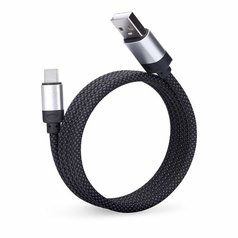 Magnetický USB-C kabel 1 m, USB 2.0 A konektor - USB-C konektor, Solight