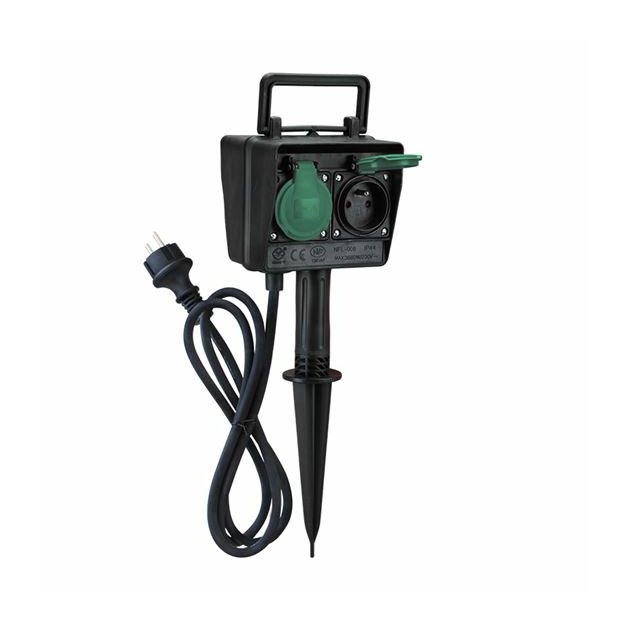 Zahradni-sloupek-plastovy-2-zasuvky-casovy-spinac-Solight-PG03