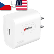 USB-C rychlonabíjecí adaptér SKROSS pro použití v USA, typ A