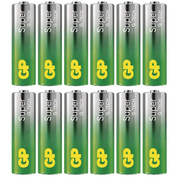 Baterie AA/LR6 GP SUPER Alkaline, 8+4 ks (shrink)