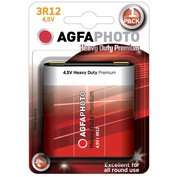 Baterie 3R12 AgfaPhoto 4,5V, 1ks (blistr)