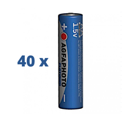 Baterie AA/LR6 AGFAPHOTO, 40 ks (bal.)