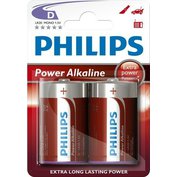Baterie LR20/D PHILIPS PowerLife, 2 ks (blistr)