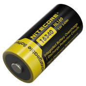 Nabíjecí baterie 16340 / RCR123A 950 mAh (Li-ion), Nitecore