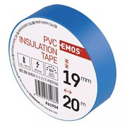 Izolační páska PVC 19mm / 20m, modrá, Emos