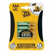 Baterie AAA/HR03  900mAh JCB RTU, 4 ks (blistr)