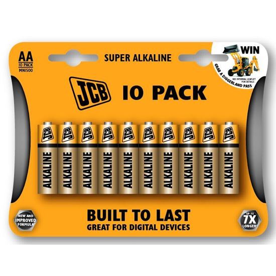 AA/LR6 JCB SUPER ALKALINE 10 ks (blistr) alkalické tužkové baterie