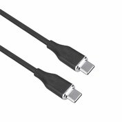 Silikonový USB kabel 1m, USB-C 3.1 kabel, USB-C konektor - USB-C konektor, Solight