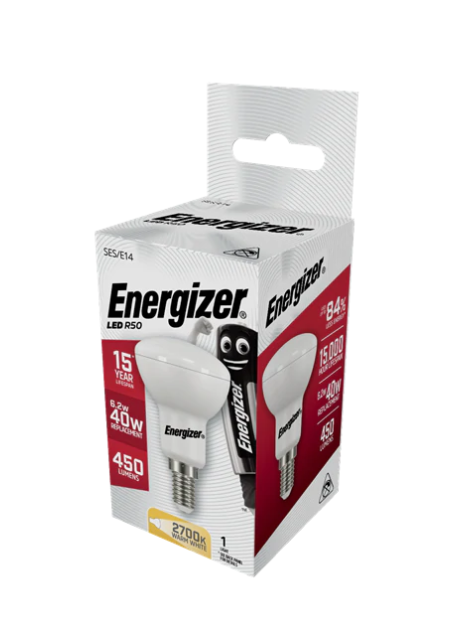 Energizer LED R50 reflektor 6,2W ( Eq 40W ) E14, S9014, teplá bílá