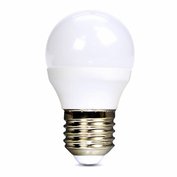 LED žárovka   6W (42W) E27, mini globe, SOLIGHT, studená bílá