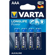Baterie AAA/LR03 VARTA LONGLIFE Power, 4 ks (blistr)