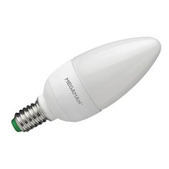 LED žárovka   2,9W (25W) E14 MEGAMAN, svíčka, teplá bílá