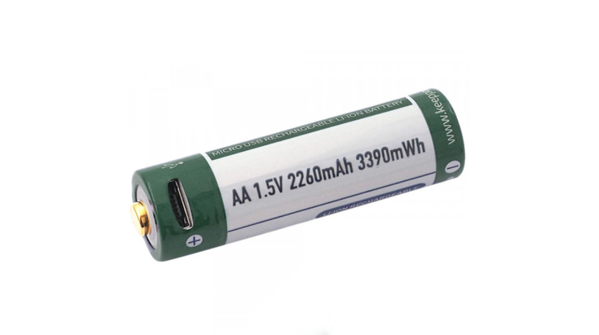 Keeppower USB AA baterie 2260 mAh 1 ks KPAAUSB2260
