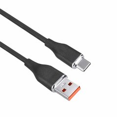 Silikonový USB kabel 0.5 m, USB 2.0 A konektor - USB-C 3.1 konektor, Solight
