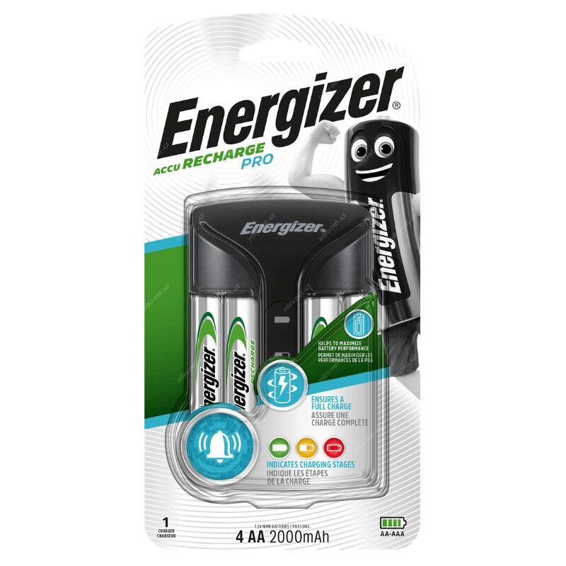 Energizer PRO + 4 AA Power Plus 2000mAh