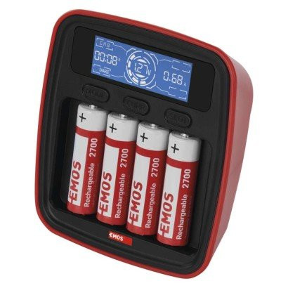 Nabíječka baterií profi BCN-42D + 4AA 2700 EMOS, N9341
