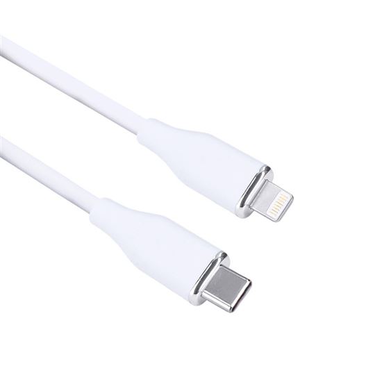 Kabel SOLIGHT SSC1902-S USB-C/Lightning 2m White