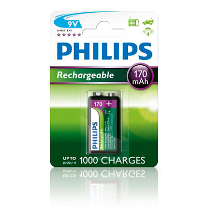 Baterie 9V 170mAh Philips MultiLife, 1ks (blistr)